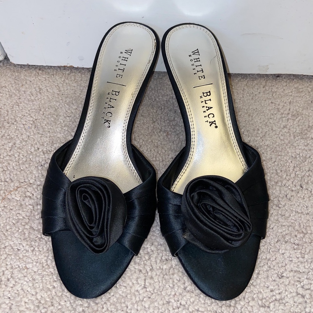 White House Black Market Rose Heels